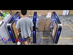 طراحی مدرن پارک آبی امنیت عابرین پیاده دروازه چرخ دنده ضد تعویق