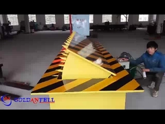 چراغ راهنمایی قرمز به طور خودکار هیدرولیک مسدود کننده جاده با مسدود کننده خودرو بالا