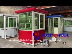 زندگی طولانی در فضای باز گارد نگهبان غرفه برای دفتر بلیط پارکینگ محل نگهبان پست