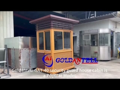 ساختار فولادی شکل دار کابین امنیتی سایز و رنگ سفارشی عایق گرما محیط دوستانه