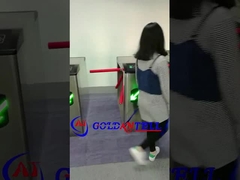 استریپود Turnstyle مانع انعطاف پذیر سرعت سریع عبور با کارت RFID